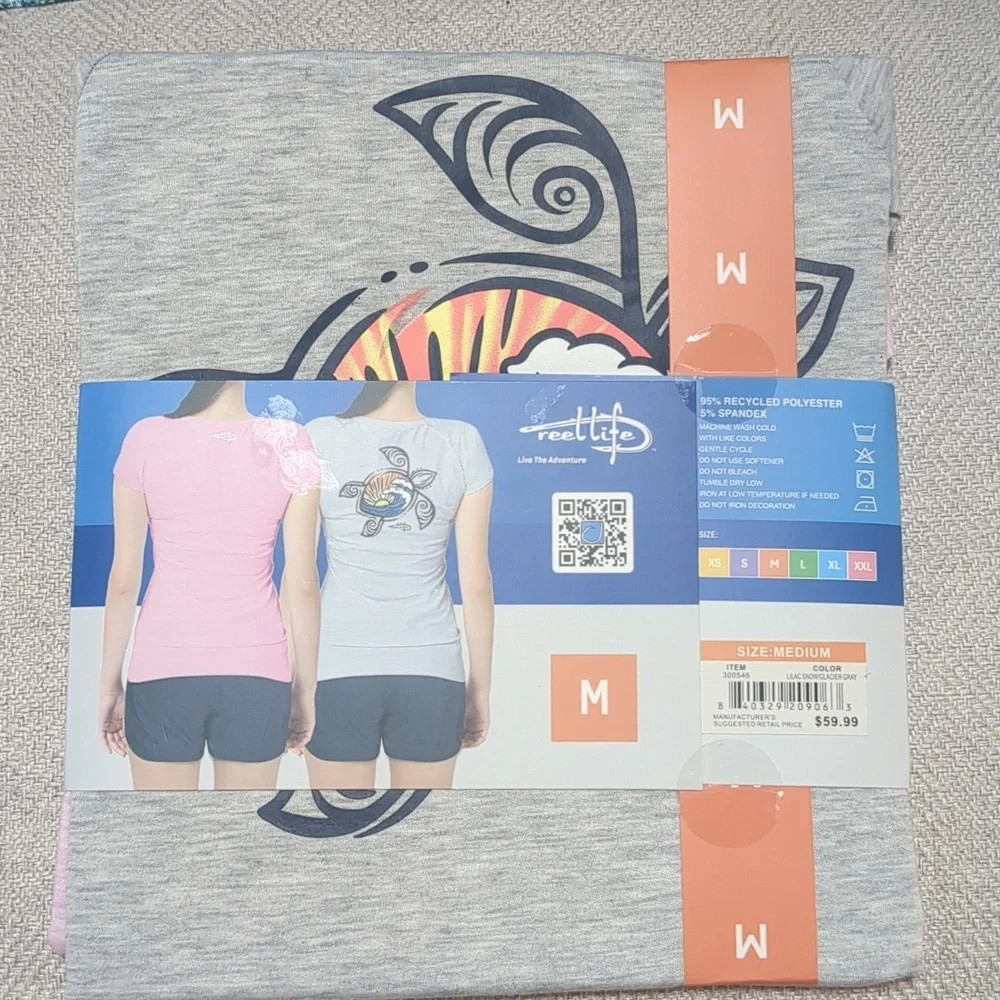 2 pack tshirts reel life nwt - Picture 2 of 3